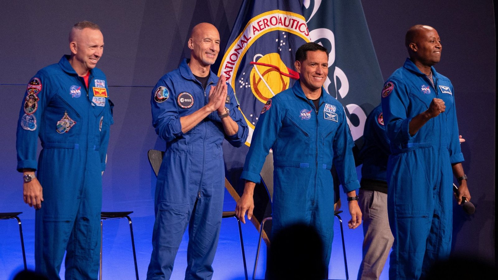 ‘My brain is going a mile a minute right now’: Artemis III crew revealed