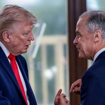 Trump threatens to halt sale of Canadian Bombardier jets in US – as trade war intensifies